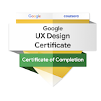 link a Insignia de Google UX Design Professional Certificate(v.3).